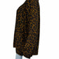 Talbots Brown Leopard Print Blouse Size M