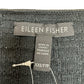 EILEEN FISHER Black Organic Linen Cotton Knit Top Size XXS