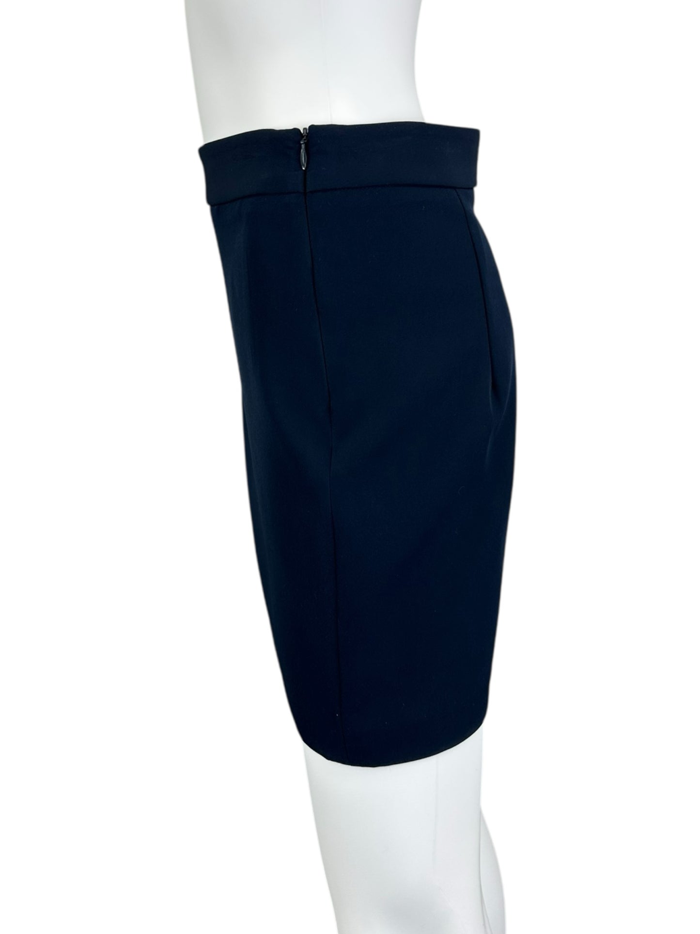 MILLY Navy Mini Skirt Size 6