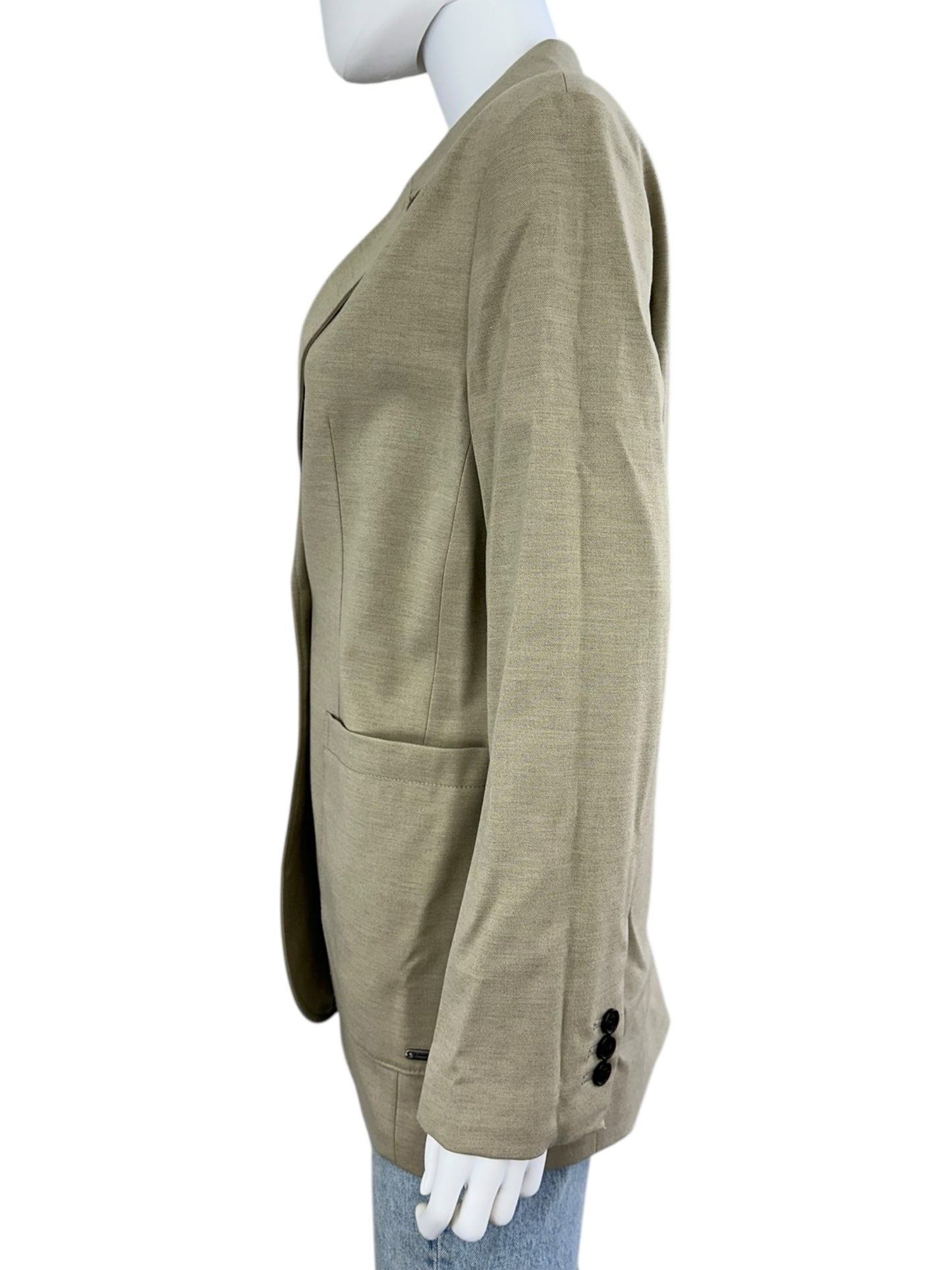 coach Beige Oversized Blazer Size XS