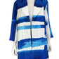 chicos Blue Crinkle Casual Jacket Size L