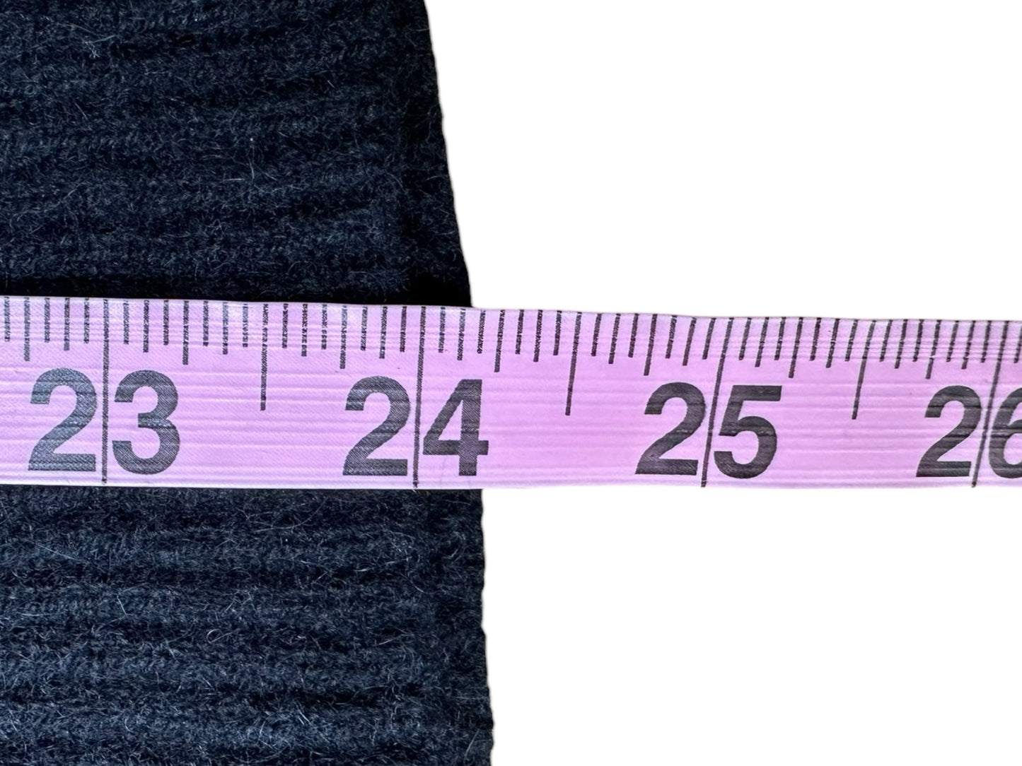 Talbots Black 100% Cashmere Ribbed Sweater Size M