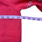 Johnny Was Red 100% Linen Embroidered Tunic Size S