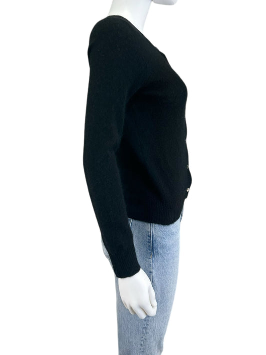 WHITE + WARREN Navy Cardigan Size S Tall