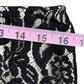 White House Black Market Black Lace Skirt Size 8