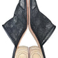 Huma Blanco Black Mesh Milla Mule Sandals SIze 38