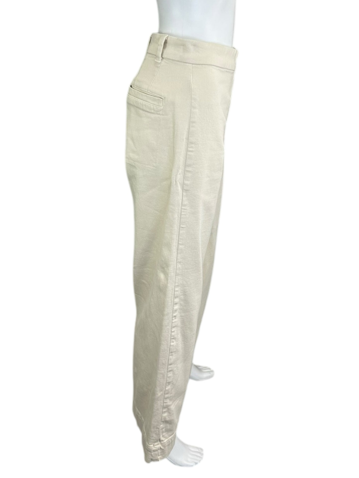 pilcro Cream Wide Jeans Size 26