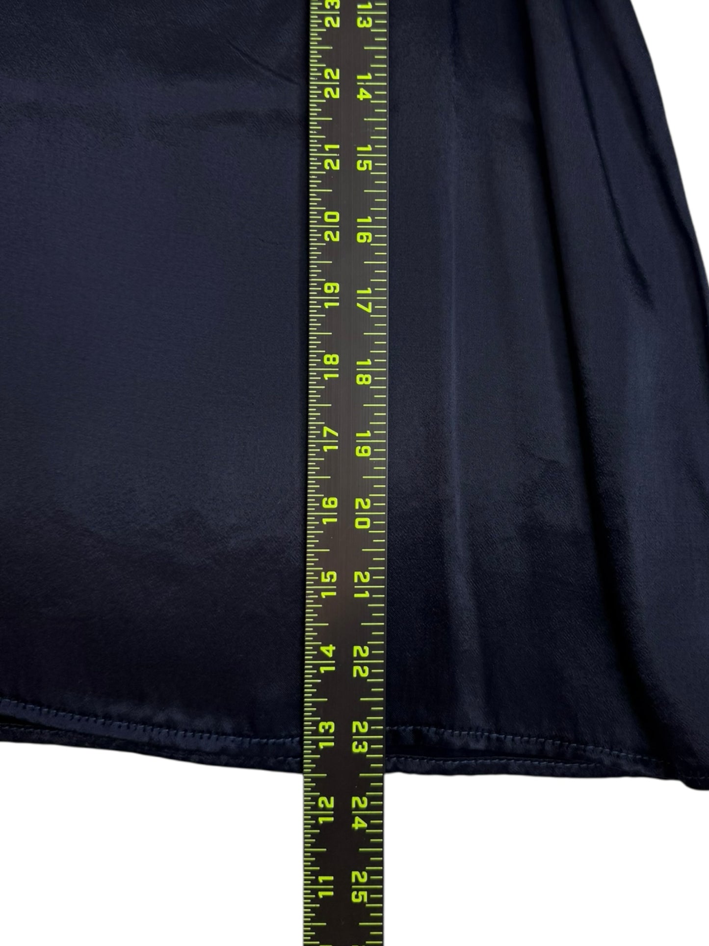 STARKx NWT Blue Satin Riley Blouse Size S