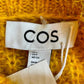 COS NWT Yellow Mohair Sweater Dress Size S