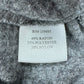 bobi NWT Grey Zipside Crewneck Knit Top Size S