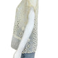 Johnny Was Ivory Floral Eyelet Top Size S