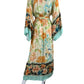 Spell Multicolor Floral Button-Down Maxi Dress Size XS