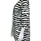 GRACE CHUANG Black Striped Pullover Size M