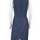 ALEX MARIE Blue Sheath Dress Size 6