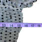 DOEN Brown and Black Polka Dot 'Pamelina' Maxi dress Size XS