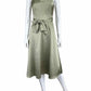 ANTONIO MELANI Green Halter Cocktail Dress Size 0