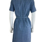 J. Crew NWT Denim Blue Chambray Shirt Dress Size 2