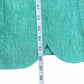 Talbots Green 100% Linen Blazer Size 8