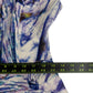 Gabriella Cadena Purple Marbled Over Cocktail Dress Size 4