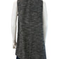 EILEEN FISHER Black Organic Cotton Tweed Vest Size XS Vest