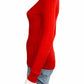 BANANA REPUBLIC 100% Merino Wool Red Sweater Size S