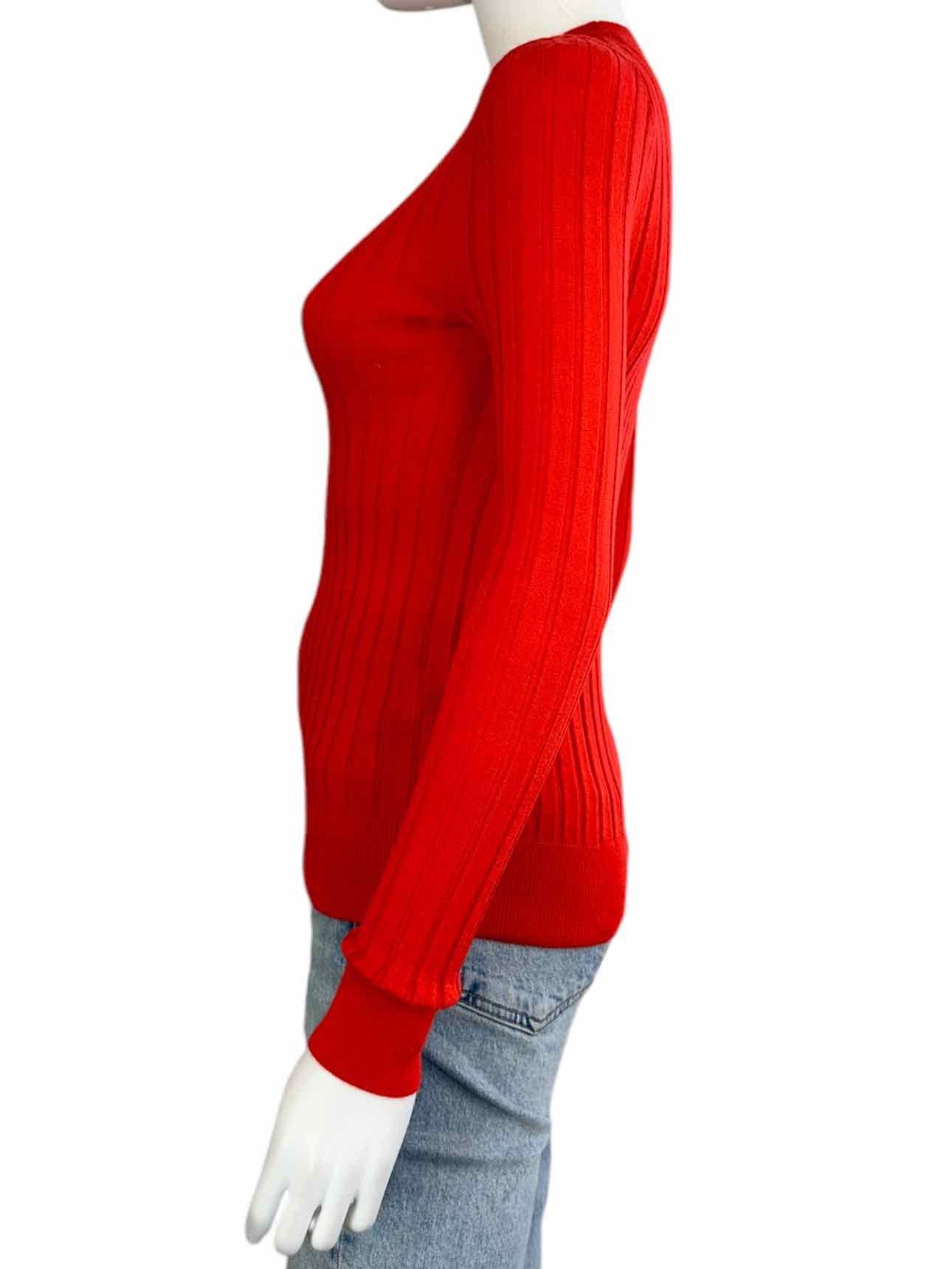 BANANA REPUBLIC 100% Merino Wool Red Sweater Size S