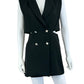 Do & Be Black Romper Size S
