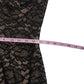 DRESS THE POPULATION Black Lace Cocktail Dress Size M