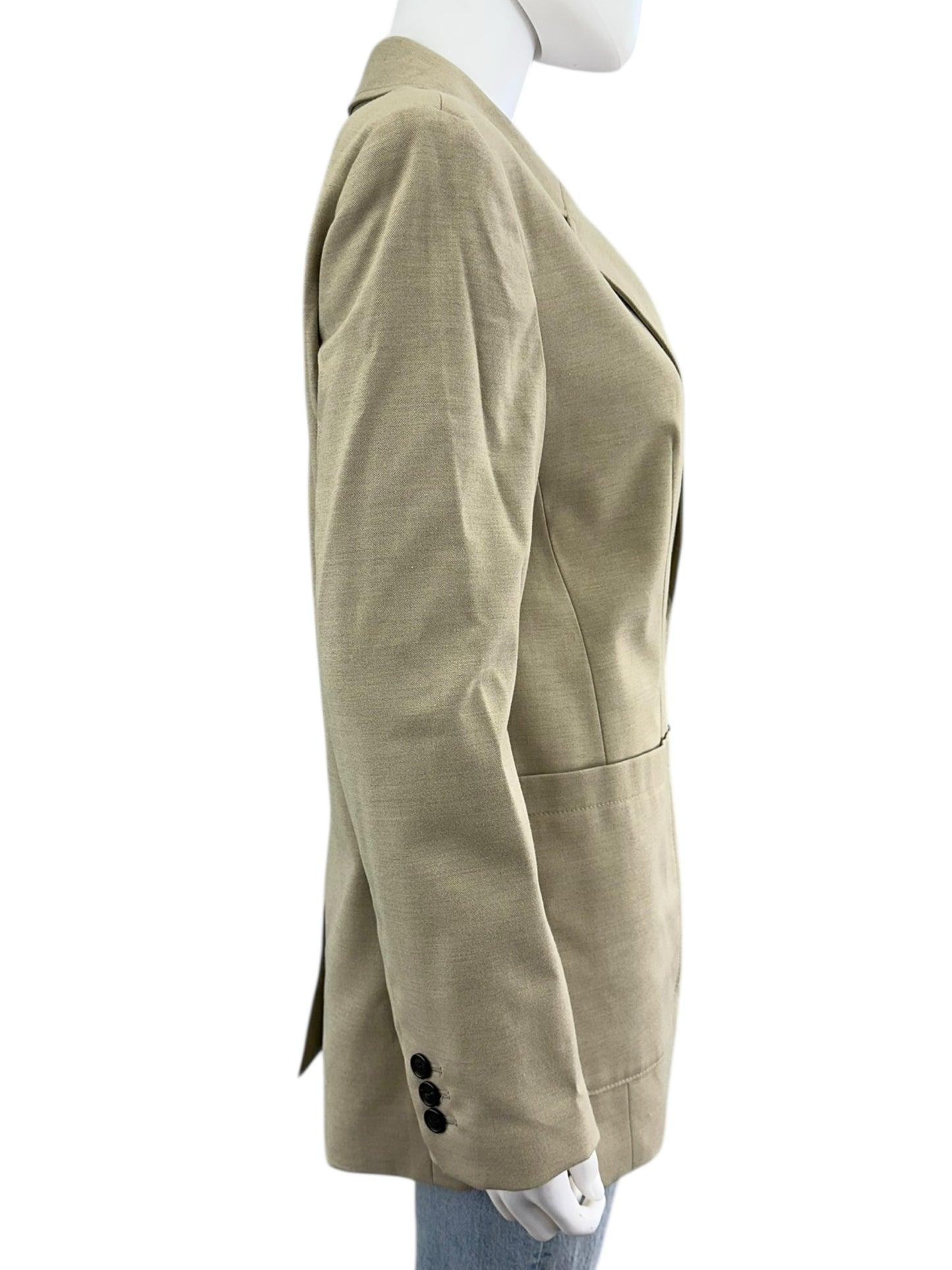 coach Beige Oversized Blazer Size XS