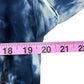NWT young fabulous & broke Blue Tie Dye Blouse Size M