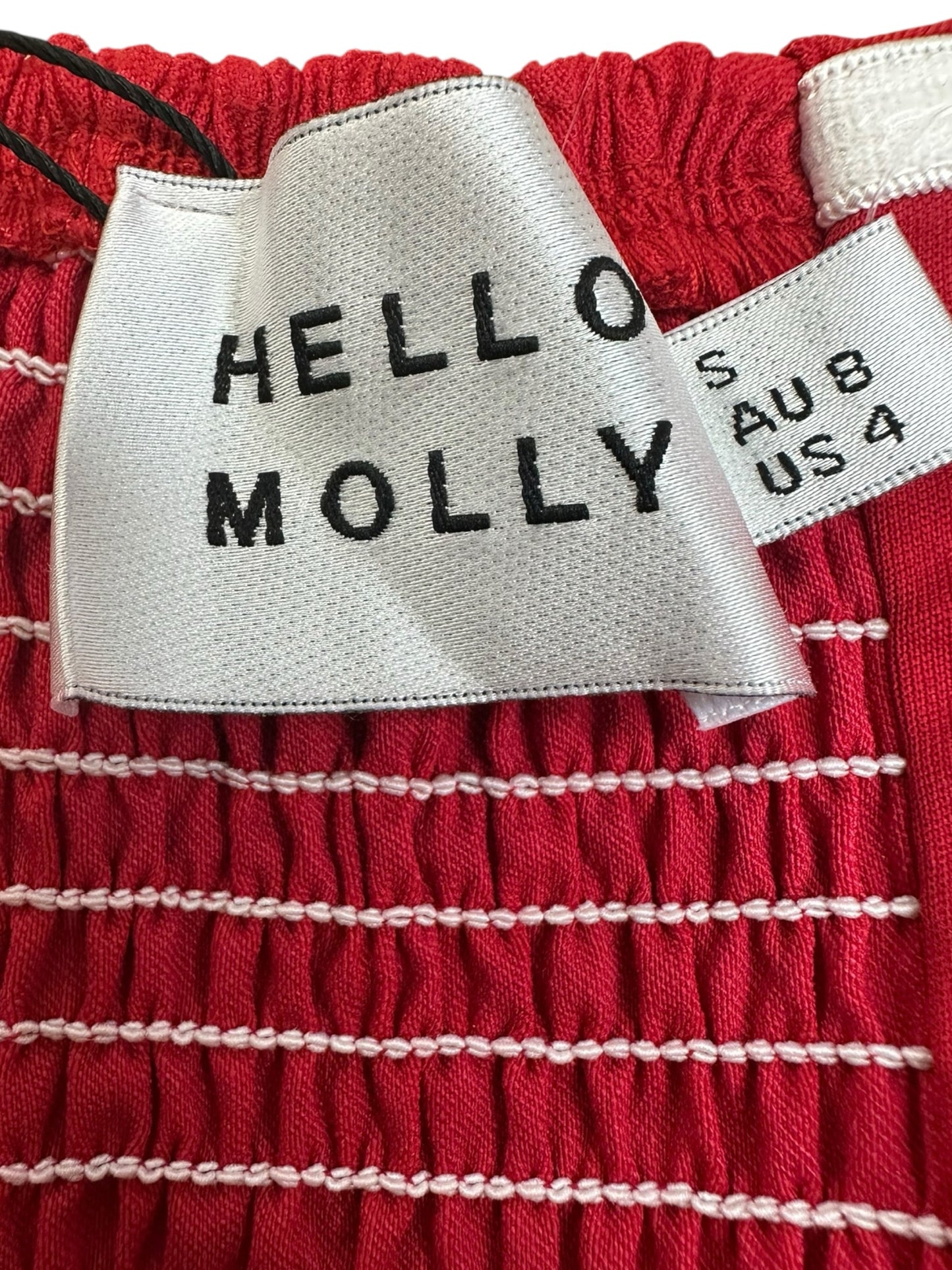 HELLO MOLLY Red Cocktail Dress Size 4