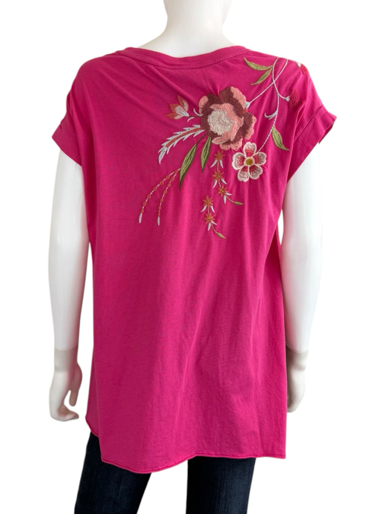 Johnny Was NWT Joya Relaxed Drape Tee Size S