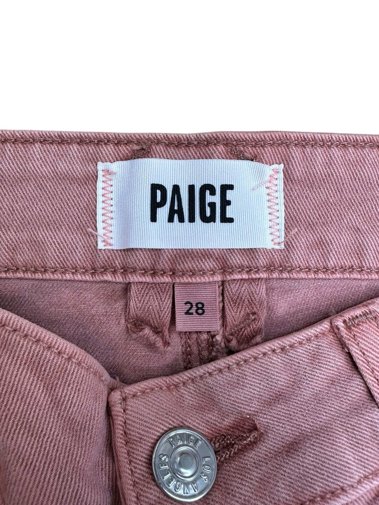 PAIGE NWT Cropped Anessa Jeans Size 28