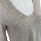 WHITE + WARREN Gray 100% Cashmere Sweater Size XS