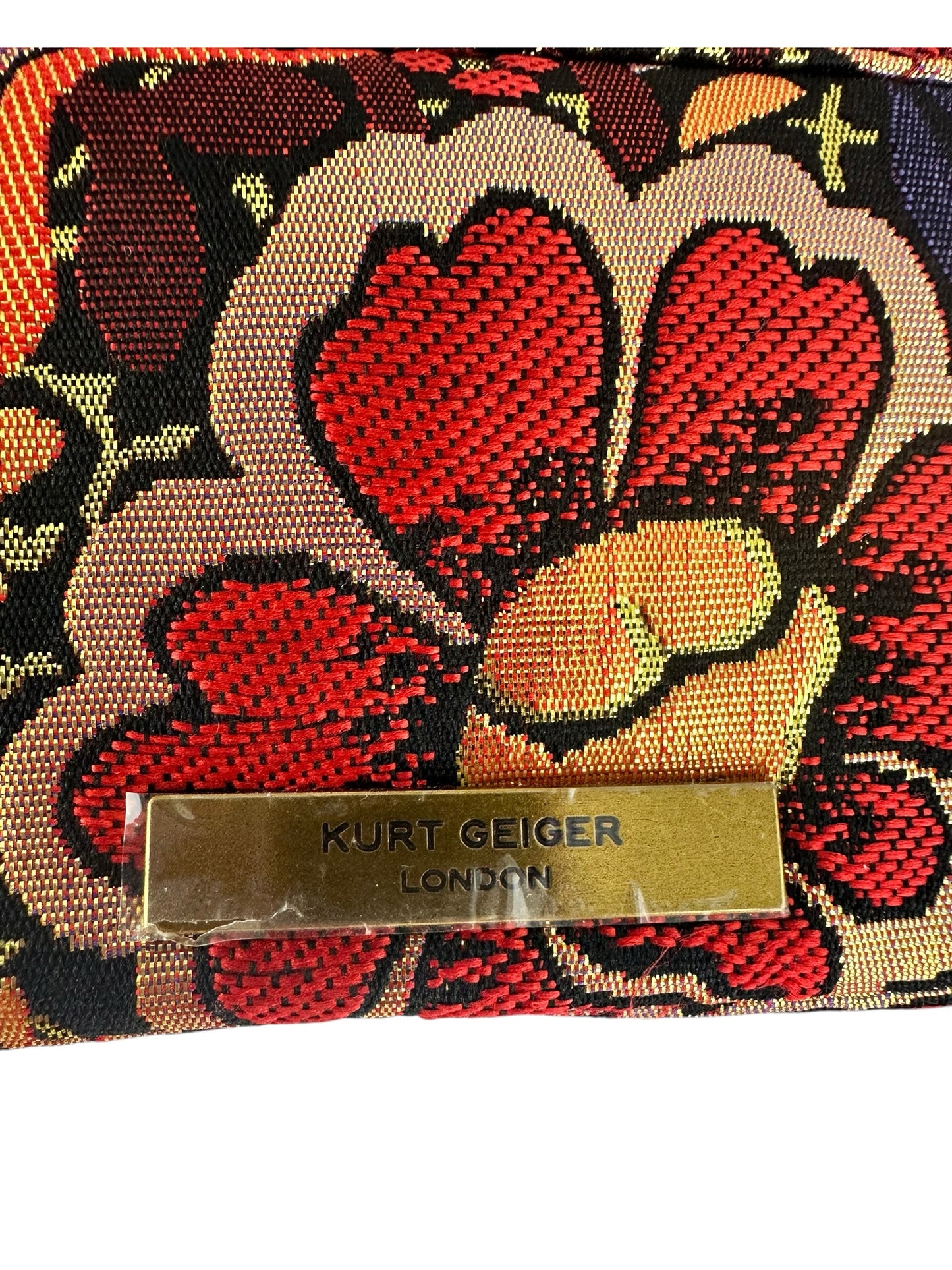 NWT Kurt Geiger Floral 'Mini Kensington Brocade' Designer Handbag