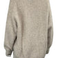 BROCHU WALKER Beige Wool Alpaca Blend Sweater Size L