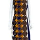 Joseph Ribkoff Colorful Circle Pattern Midi Dress Size 12