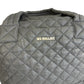 MZ WALLACE Gray Quilted Medium Sutton Deluxe Designer Handbag