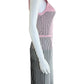 MILLY Striped Knit Midi Dress Size S