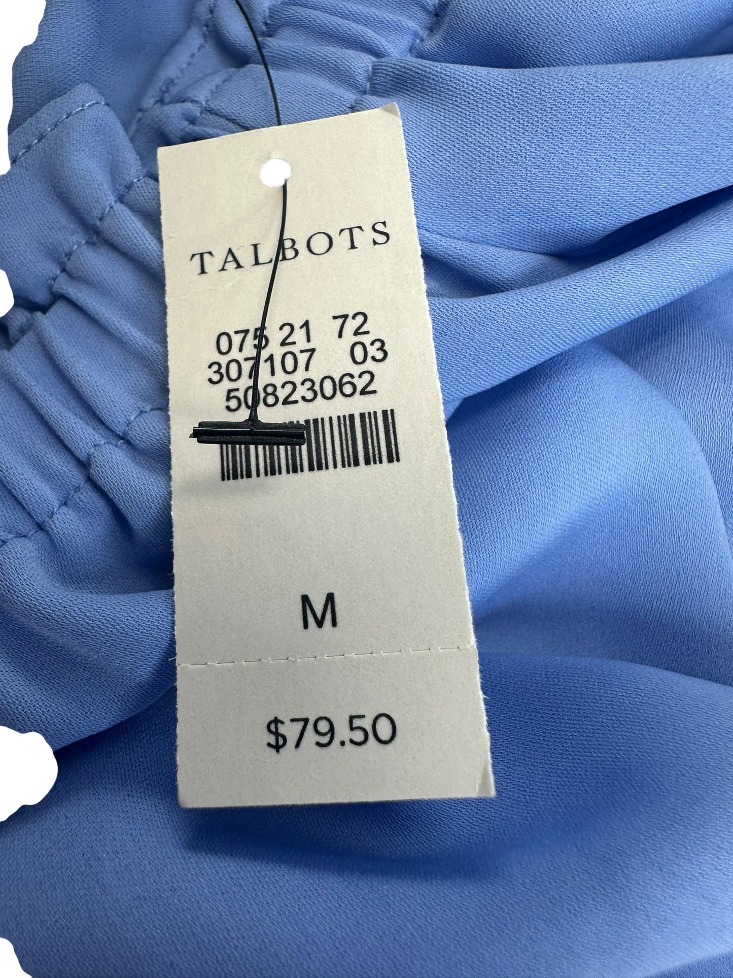 NWT Talbots Light Blue Blouse Size M
