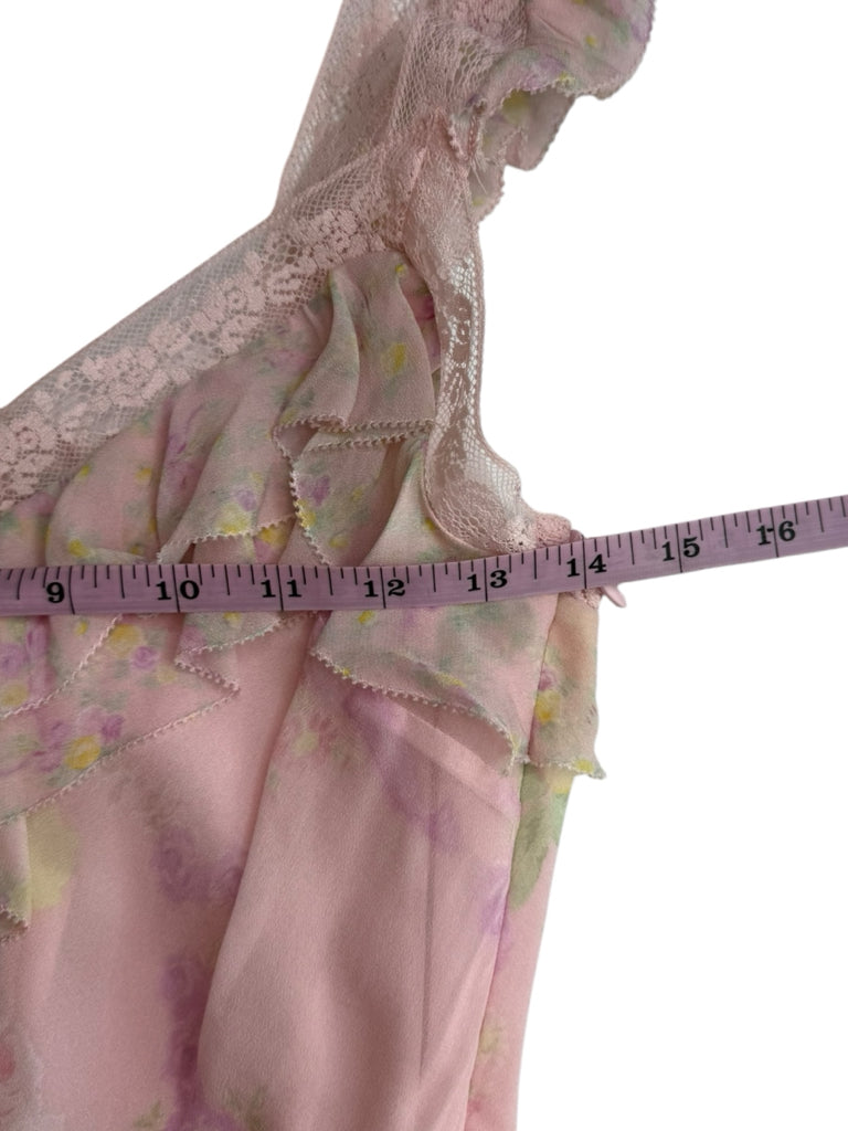 LOVE SHACK FANCY NWT Pink Floral Print Serima Dress Size XS