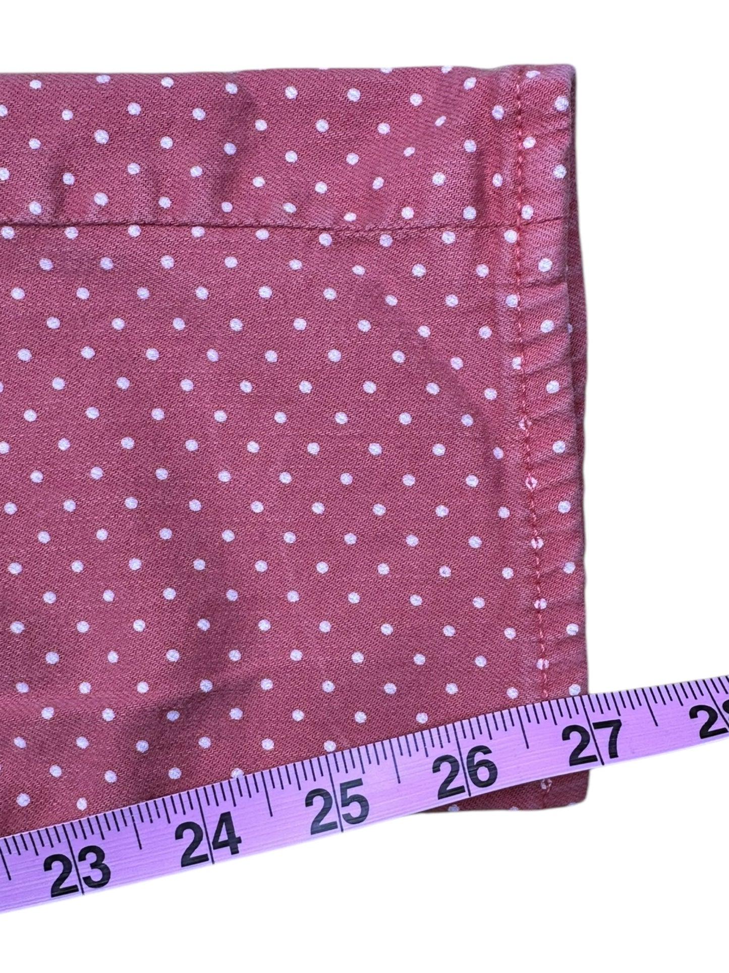 Adriano Goldschmid Red STEVIE Polka Dot Jeans Size 27