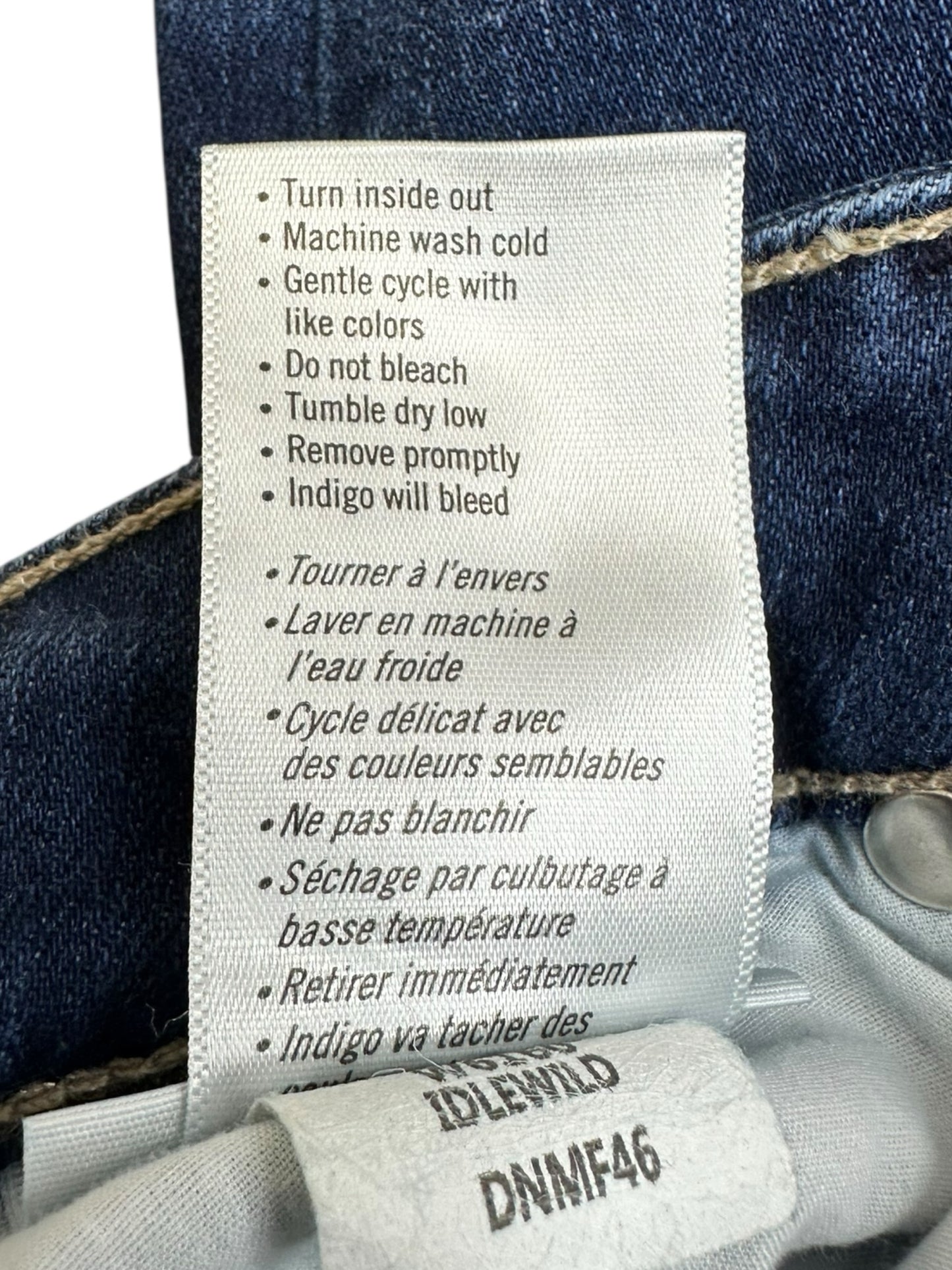 PAIGE Blue Denim Skyline Skinny Jeans Size 27