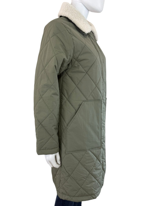 Sanctuary NWT Sage Green Quilted Jacket Size S