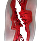 Christian Louboutin Red Arpoador Suede Sneakers Size 37