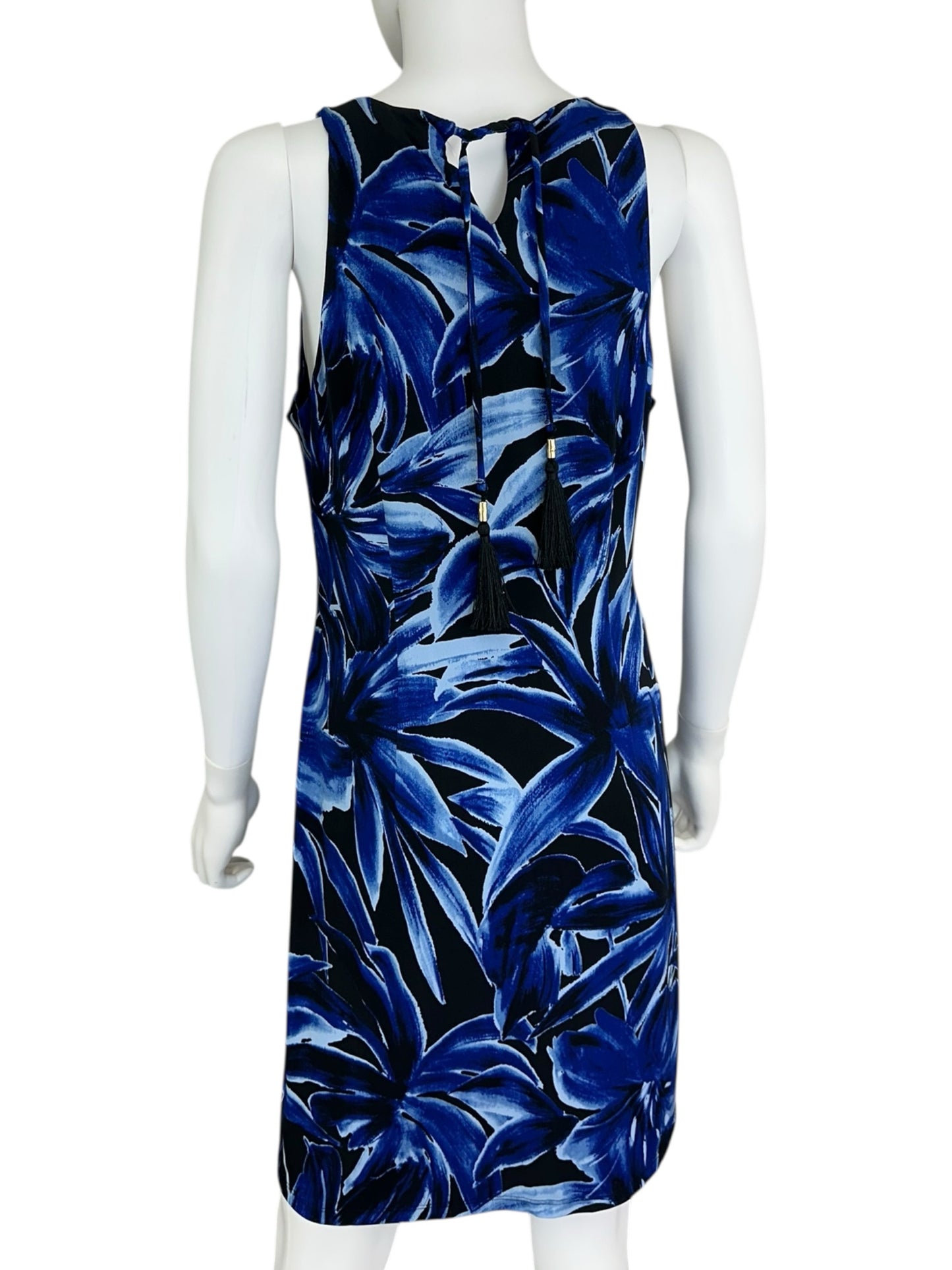 Tommy Bahama NWT Blue Jasmina Bravo Blooms Shift Dress Size M