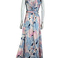 DKNY Floral Maxi Dress Size 6