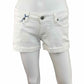 PAIGE Jimmy Jimmy White Denim Boyfriend Short Size 24