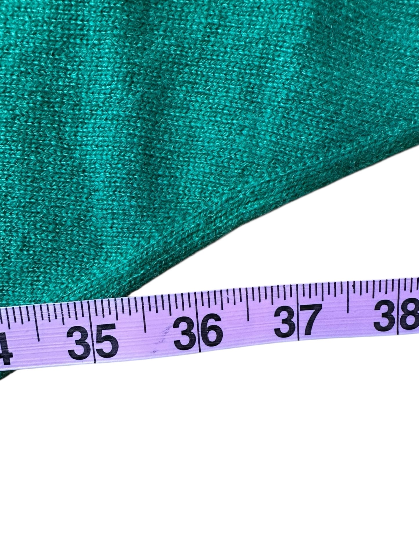 Pure Amici Green 100% Cashmere Sweater Size L