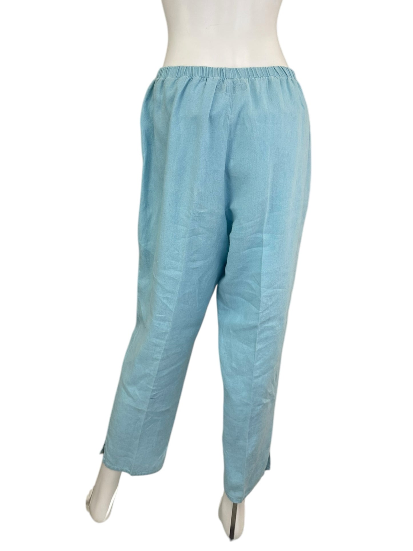 Flax Light blue Pants Size M
